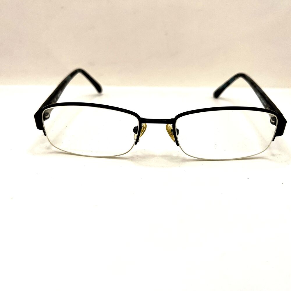 Gant Eyeglasses GW Patty SBLK Half Rim Designer Frames Only Black 52-18-135